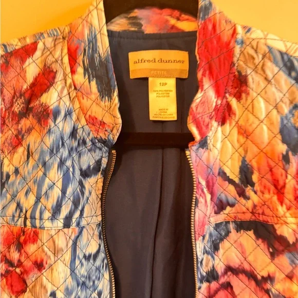 Alfred Dunner Puffer Jacket in Classic Black with Cozy Insulation - Picture 7 of 7